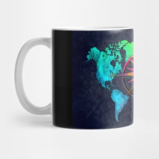 Colors world map #map Mug